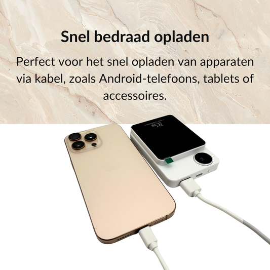 Magcharge 10K Powerbank - Wit
