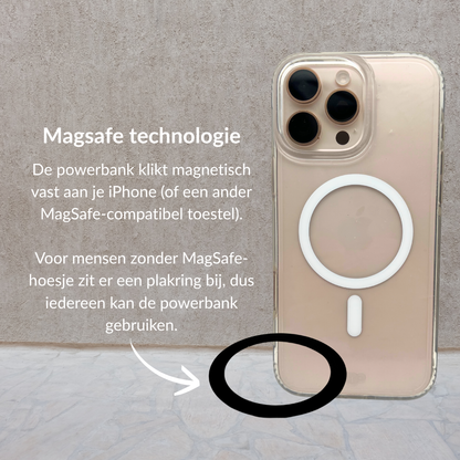 Magcharge 10K Powerbank - Zwart