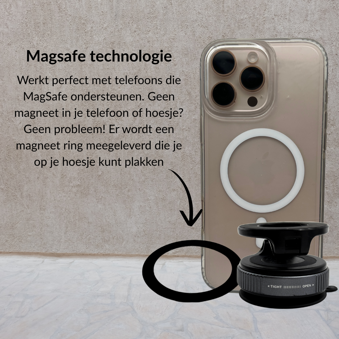 Magmount telefoonhouder - Zwart