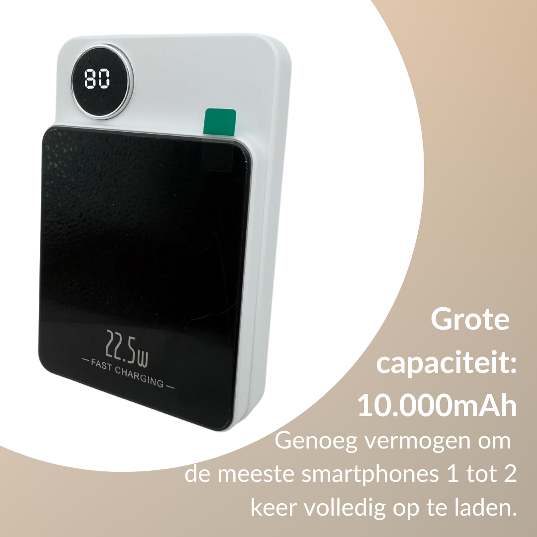 Magcharge 10K Powerbank - Wit